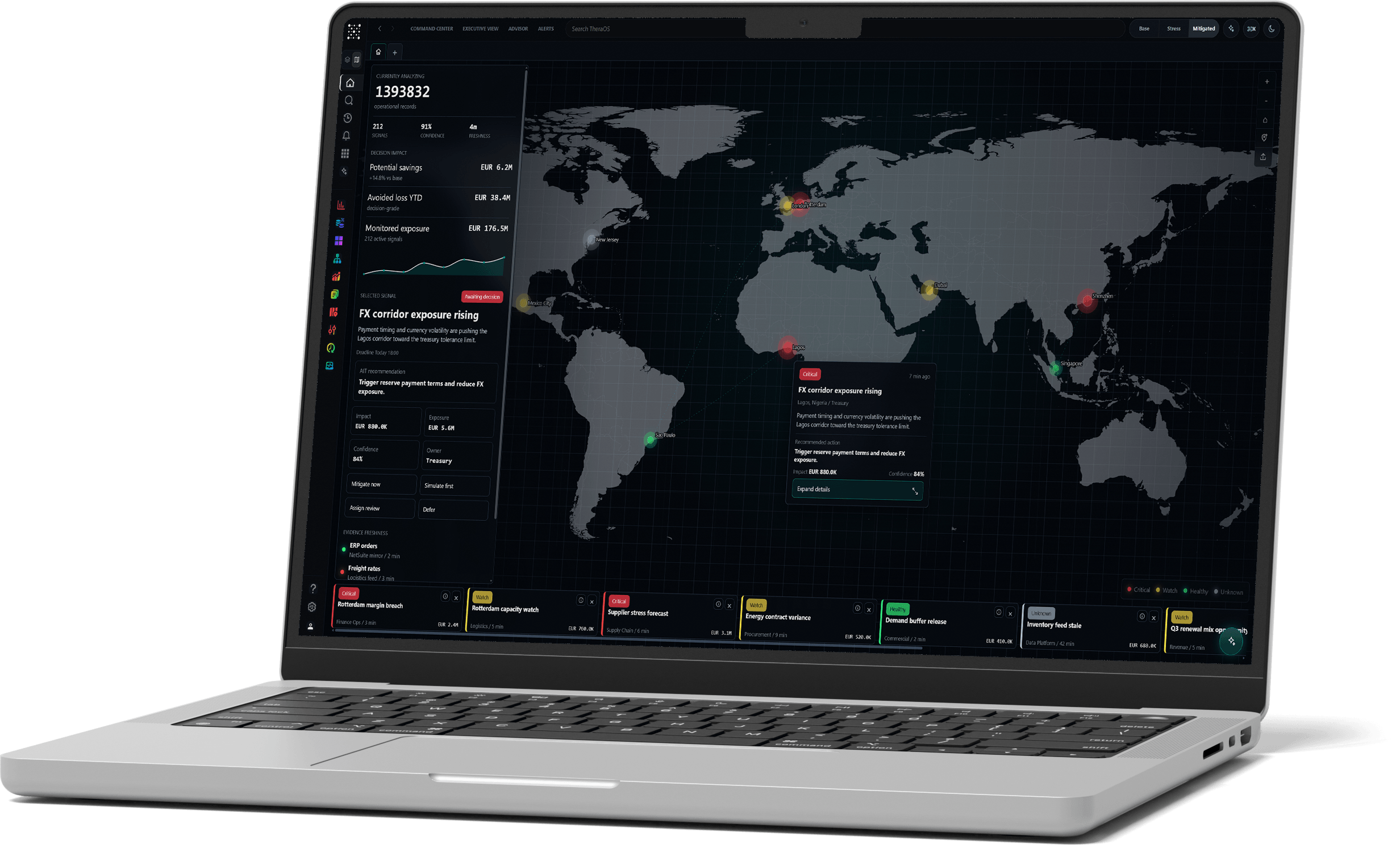 Original Grand Thera AIT product interface